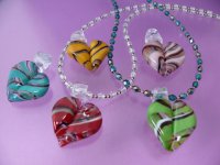 【ハンドメイド】ベネチアンガラス・ペンダント
